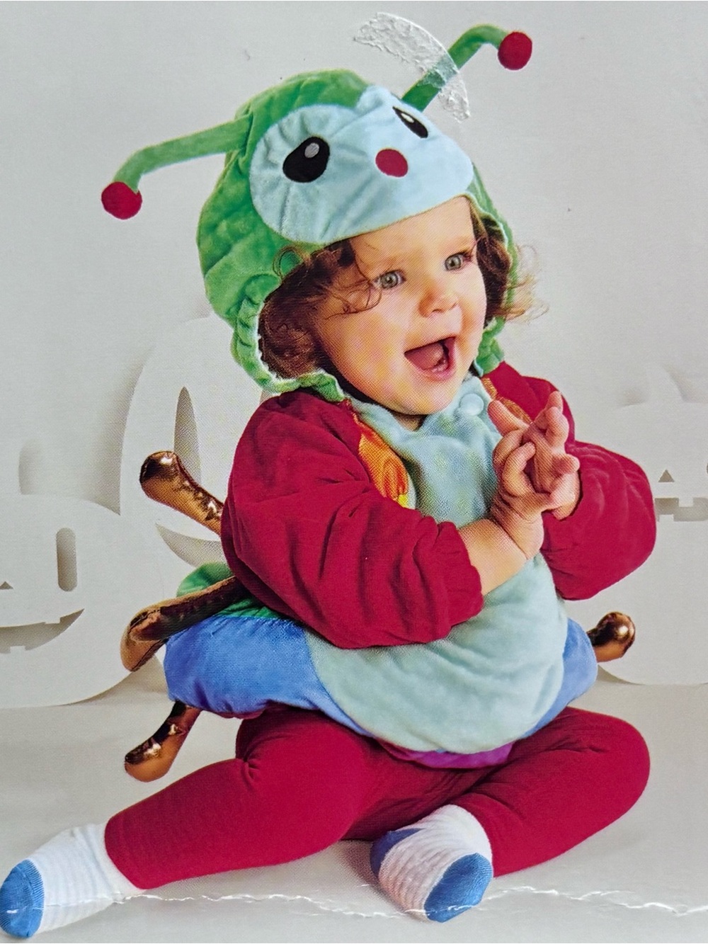 Hyde And Eek Boutique NWT Infant Caterpillar Costume Size 0-6 Months